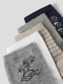 NAME IT 5-Pak Strømper Vagn Shadow